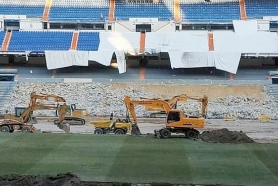 Usred financijske krize počeli radovi na uređenju stadiona Santiago Bernabeo