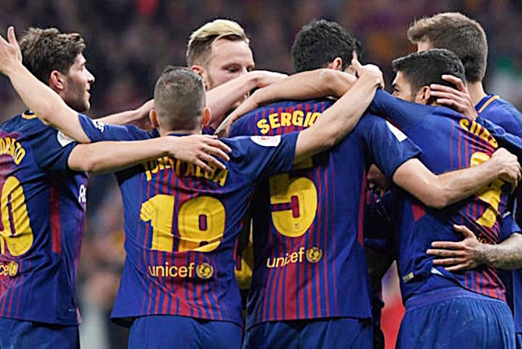 Barcelona osvajanje kupa u Madridu proslavila petardom protiv Seville