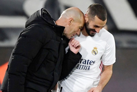 Zidane i Benzema