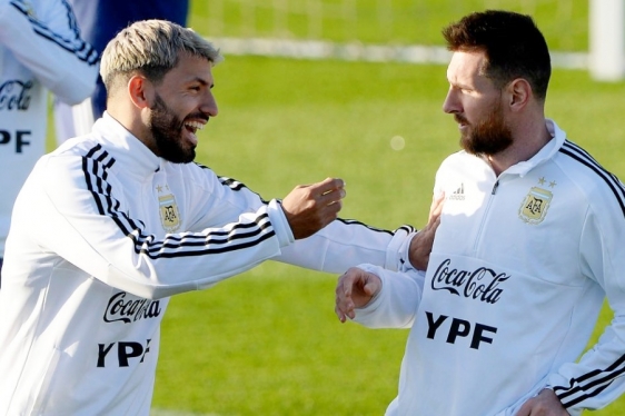 Aguero i Messi 