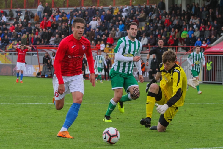 Mateo Monjac prošao je u 87. minuti Zlatka Šolčića prije nego što je asistirao za pogodak
