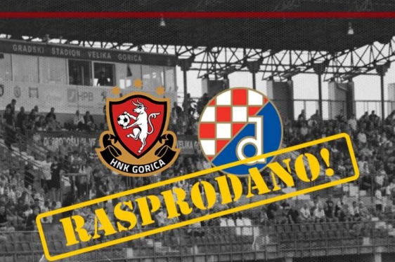 Gorica rasprodala stadion za subotnju utakmicu protiv Dinama