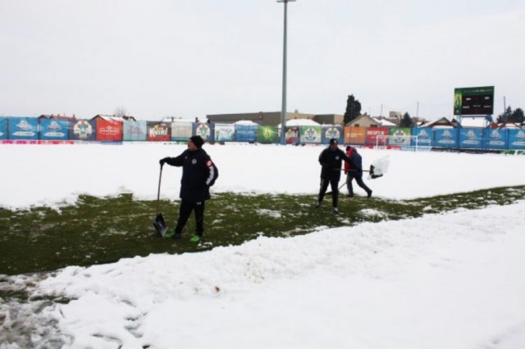 Slaven Belupo - Rijeka odgođeno, utakmica se nije mogla igrati zbog  snijega u Koprivnici