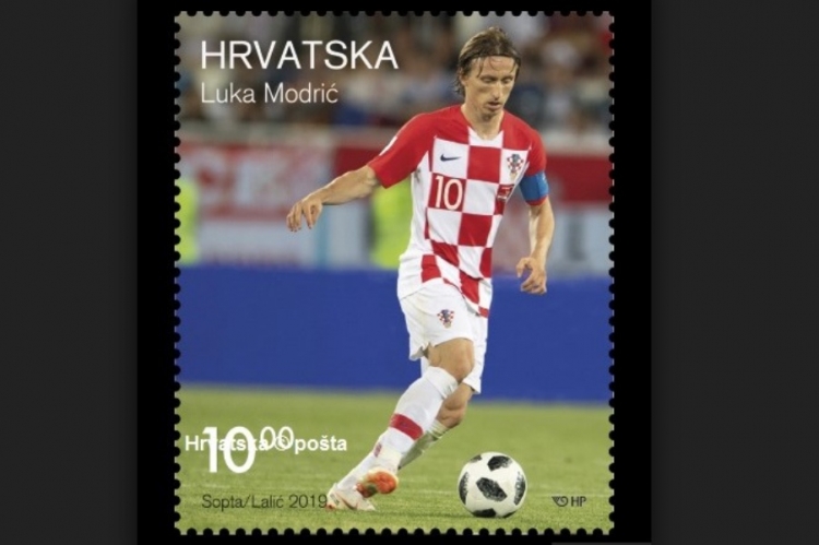 Luka Modrić dobio poštansku marku