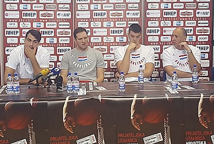 Dario Šarić, Bojan Bogdanović, Ivica Zubac i Dražen Anzulović