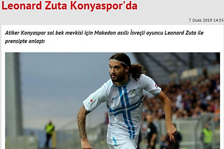 Leonard Zuta postaje igrač Konyaspora, turski prvoligaš riješio problem lijevog braniča