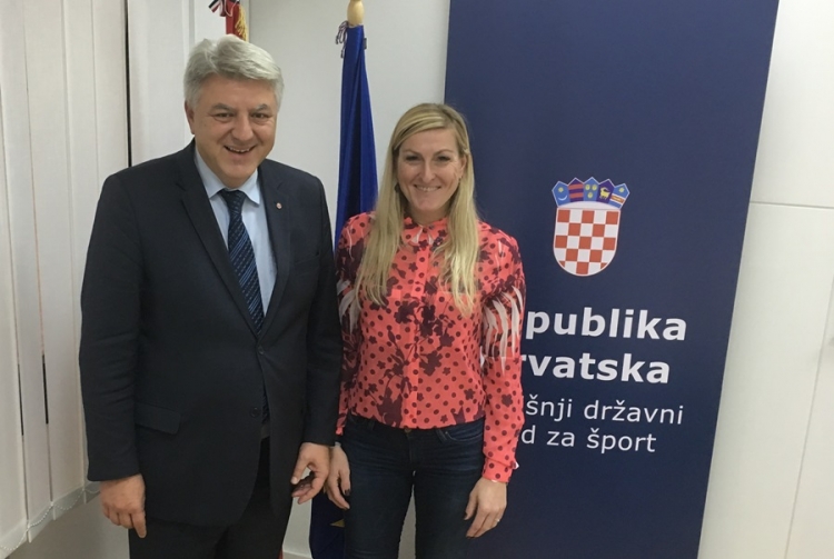 Zlatko Komadina i Janica Kostelić