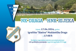 NK Draga objavio upute za gledatelje uoči utakmice protiv Rijeke