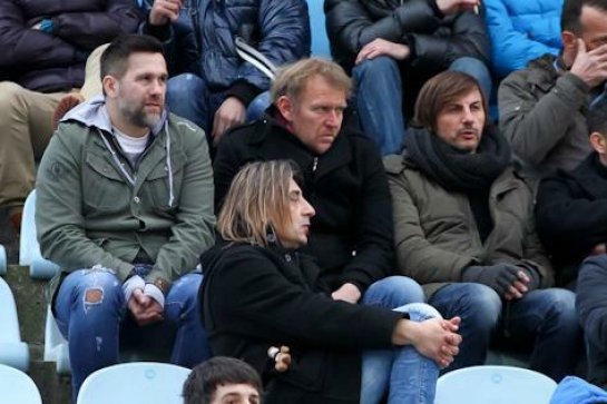 Goran Gajzler pratio je utakmicu na Kantridi u društvu Roberta Prosinečkog