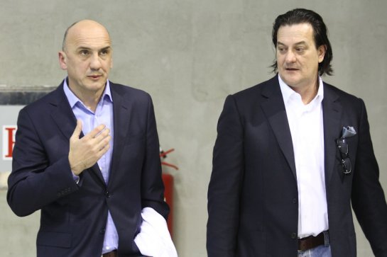 Robert Komen i Damir Mišković