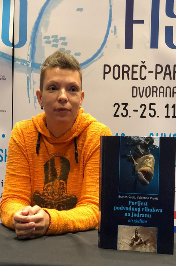Monografija 'Povijest podvodnog ribolova na Jadranu 60 godina