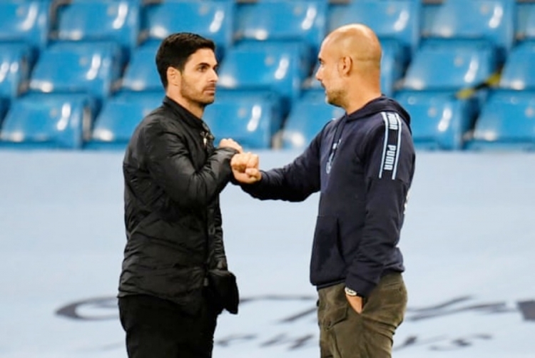 Arteta i Guardiola