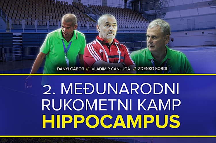 Rukometni kamp Kostrena, treneri Vladimir Canjuga, Zdenko Kordi i Dany Gabor