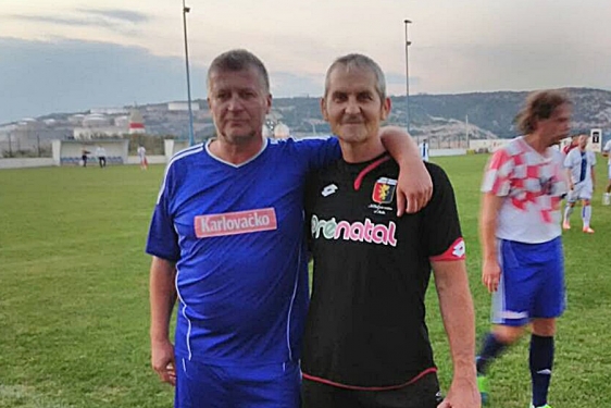 Kristijan Buršić (Kraljevica) i &quot;Medo&quot; Domijan (Crikvenica)