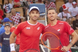 Davis Cup: Borna Ćorić doveo Hrvatsku u vodstvo na Zametu