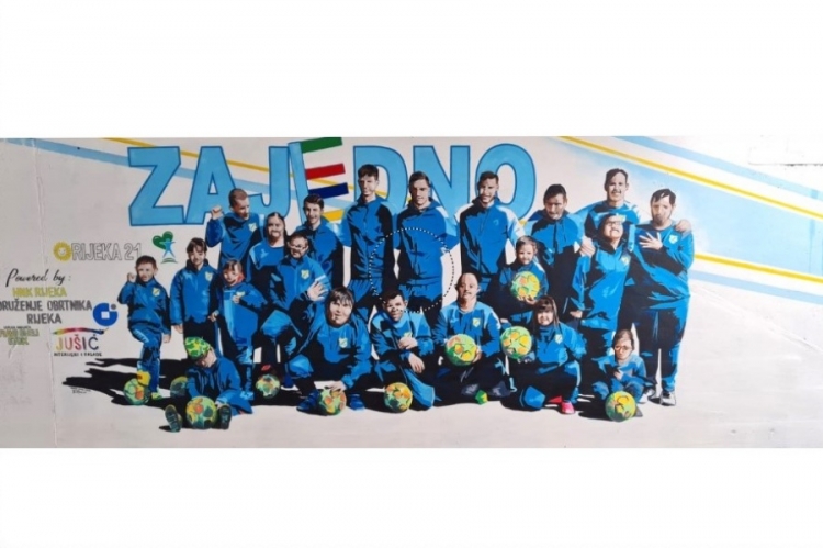 Zajedno smo Rijeka s članovima Udruge za osobe s Down sindromom Rijeka 21