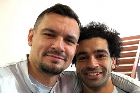 Dejan Lovren i Mo Salah