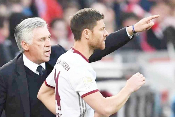 Ancelotti i Xabi Alonso