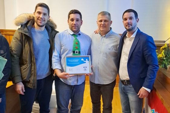 Bojan Car, Zoran Brozičević, Marijan Pichler i Danijel Kancijanić