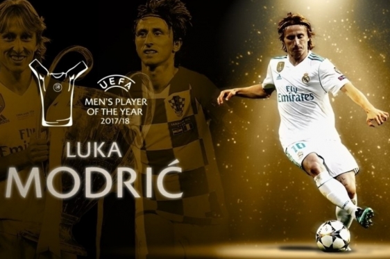 Luka Modrić proglašen najboljim nogometašem u izboru UEFA-e
