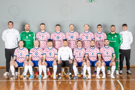 Europsko prvenstvo u futsalu za gluhe, Hrvatska predstavila dresove