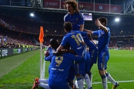 Slavlje igrača Chelseaja