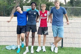 Dren Gashi, Thomas Bradamante, Ivano Modrić i Karlo Bulog 