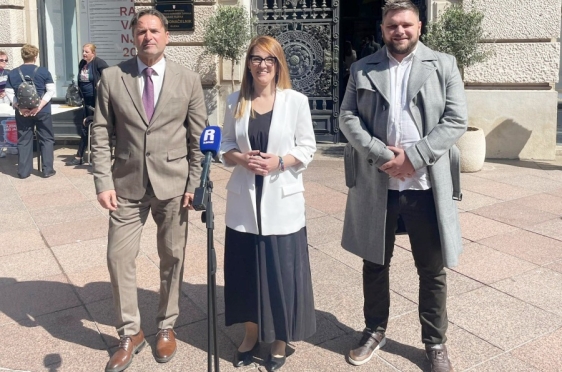 Marinko Koljanin, Petra Mandić i Marijan Šegota