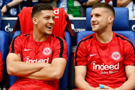 Luka Jović i Ante Rebić