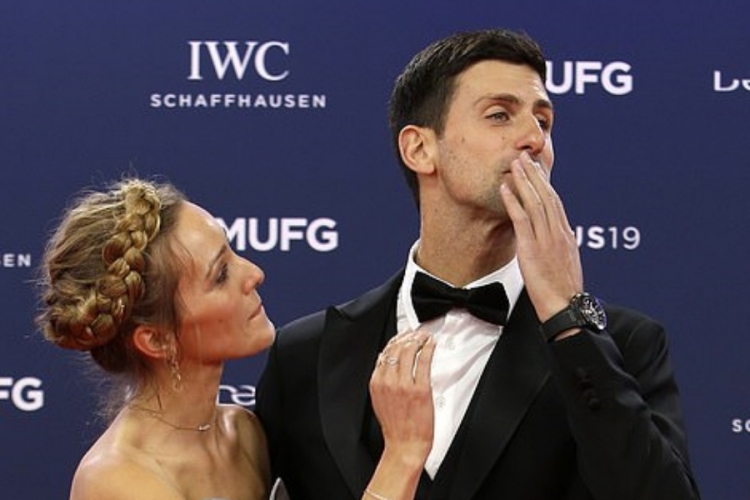 Jelena i Novak Đoković