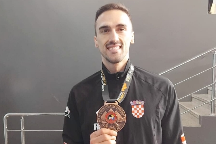 Ivan Kvesić osvojio broncu na Svjetskom prvenstvu u karateu u Egiptu