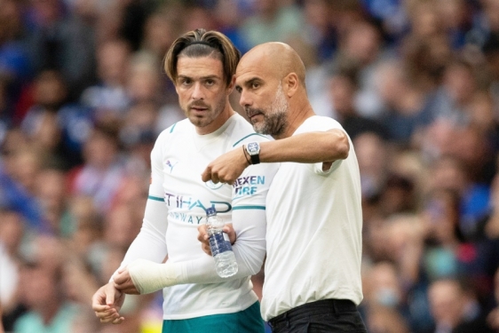 Grealish i Guardiola