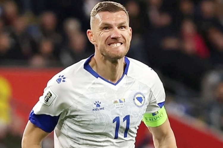 Edin Džeko postigao pogodak protiv Walesa