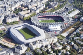Stadioni Parisa FC i PGS-a jedan do drugoga