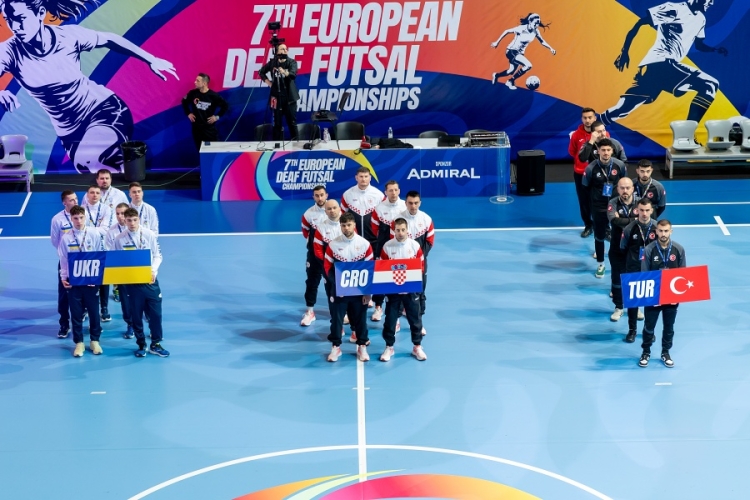 U Poreču svečano otvoreno 7. Europsko prvenstvo u futsalu za gluhe