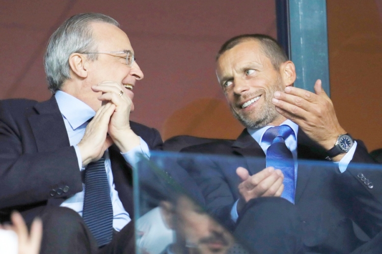 Florentino Perez i  Aleksander Čeferin 