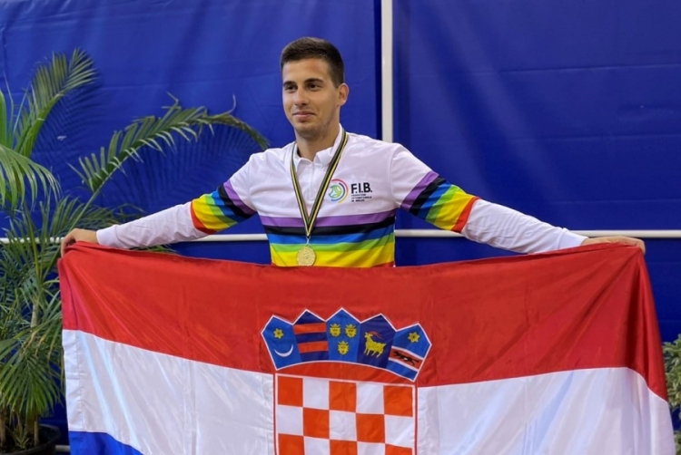 Karlo Šaban (Sv. Jakov Jadranovo), U-23  svjetski prvak u disciplini pojedinačno klasično