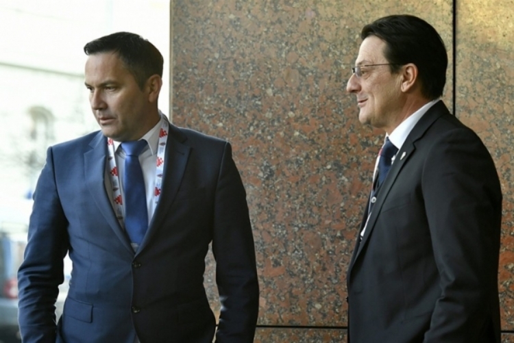 Marijan Kustić, predsjednik Središta Rijeka i Damir Mišković, predsjednik NS-a PGŽ