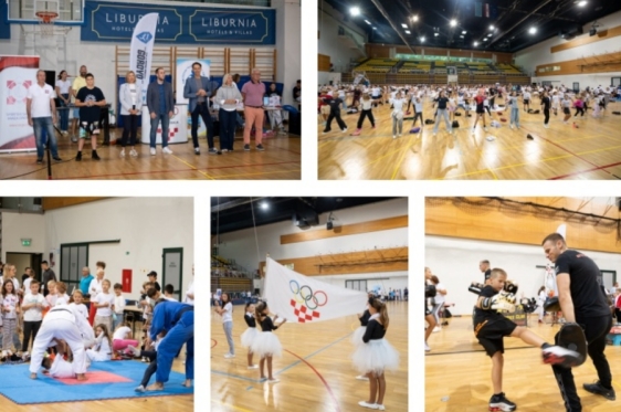 Reci DA sportu u Opatiji u Sportskoj dvorani Marino Cvetković