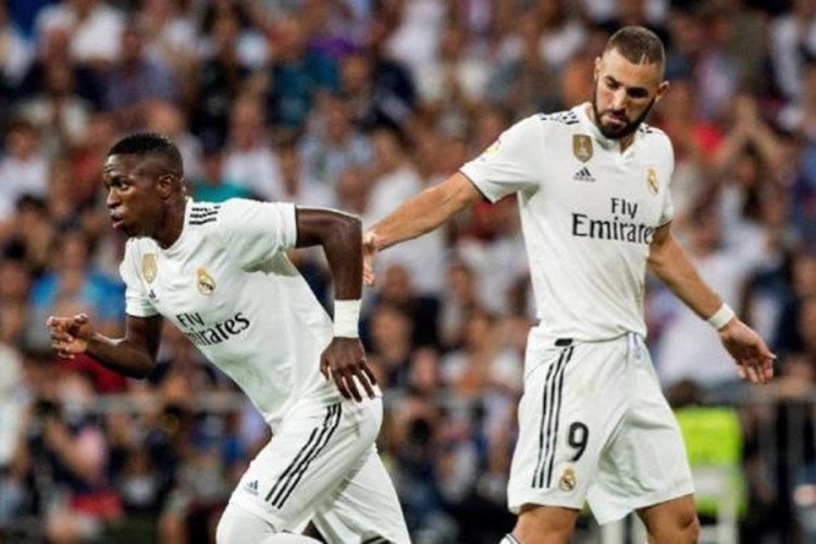 Vinicius Junior i Karim Benzema