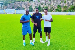 Jamilu Collins, David Nwolokor i Goodness Ajayi