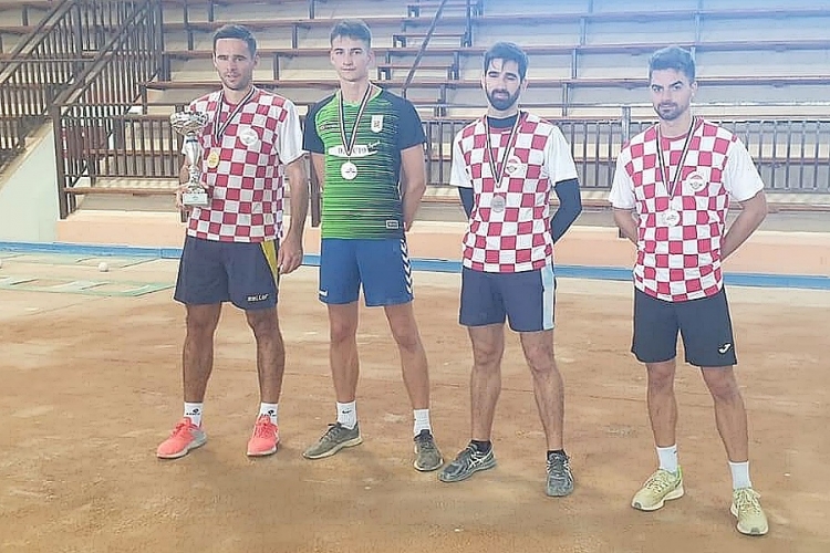 Marin Miličević, Luka Gašpar, Bruno Kraljić i Marin Ćubela, najbolji u brzom izbijanju