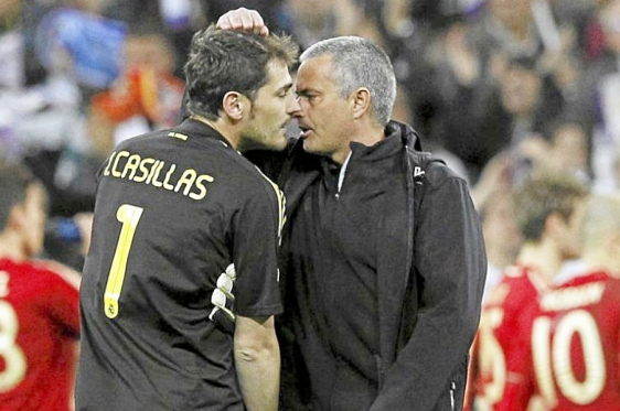 Casillas i Mourinho