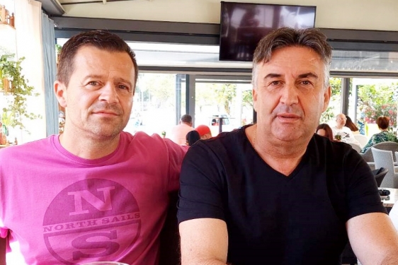 Valter Stojnšek i Damir Mlacović, tajnik i predsjednik NK-a Rab