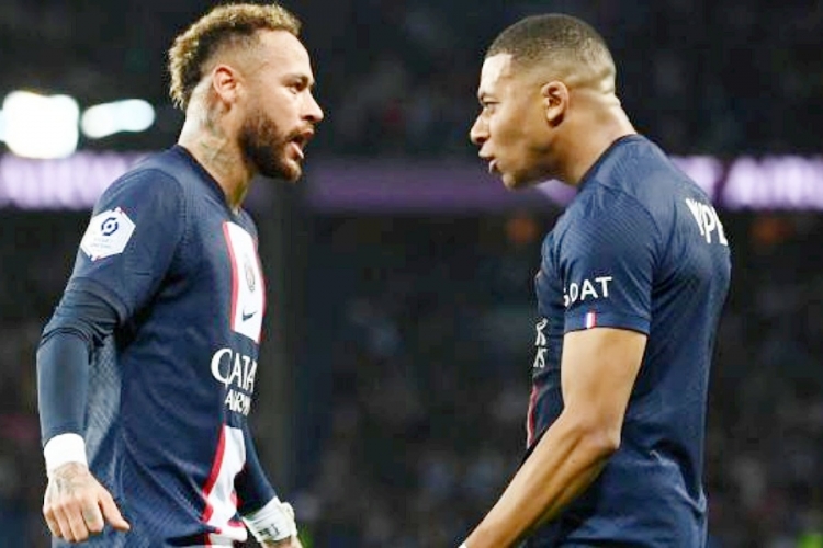 Neymar i Mbappe