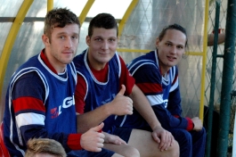 Sanin Muminović, Mateo Damiš i Matia Torbarina na klupi