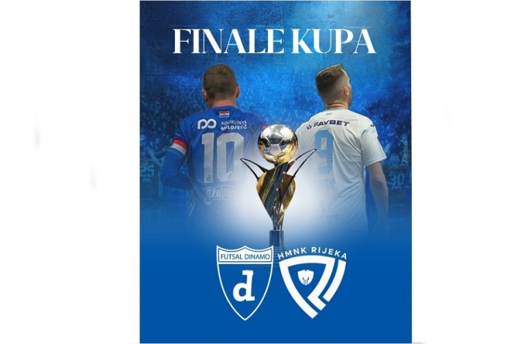 Rijeka i Futsal Dinamo igraju dvije utakmice finala hrvatskog kupa