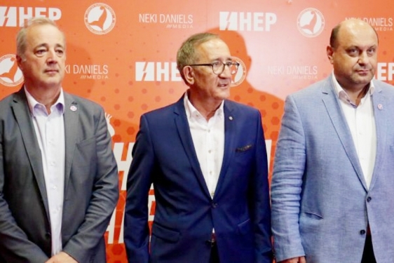 Karlo Poljak, Lino Červar i Tomislav Grahovac