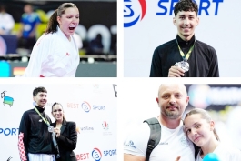 Karate 1 - WKF liga za mlade: Darija Šnajder zlatna, Mario Vranković srebrni