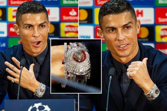 Ronaldo nosi sat od 2 milijuna eura